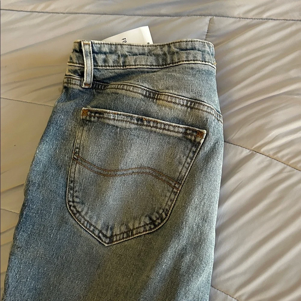 Lee/Forever 21 Jean Collab Straight Light Denim